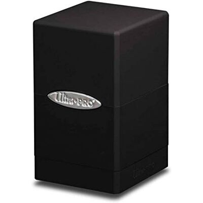 Ultra Pro 330573 – kaartspel – Deckbox – Satin Tower – zwart – C6 Ultra Pro 330573 – kaartspel – Deckbox – Satin Tower – zwart – C6