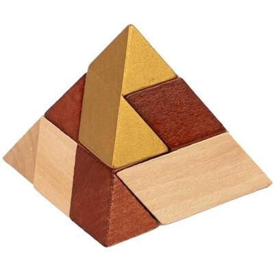 Professor PUZZLE Grote piramide van Gizeh-puzzel van hout, ingeademd uit de oude beschaving, LOS11544 Professor PUZZLE Grote piramide van Gizeh-puzzel van hout, ingeademd uit de oude beschaving, LOS11544