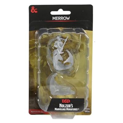 WizKids D&D Nolzur's Marvelous Miniaturen: Merrow Miniaturen Ongeschilderde Dungeons & Dragons WizKids D&D Nolzur's Marvelous Miniaturen: Merrow Miniaturen Ongeschilderde Dungeons & Dragons