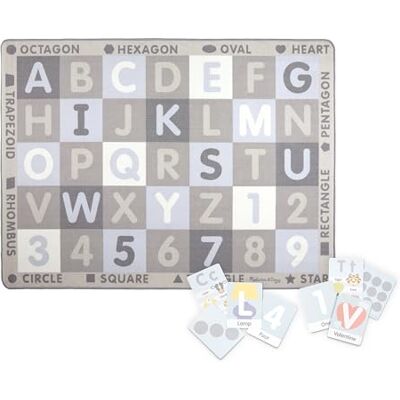 Melissa & Doug 15196 Jumbo ABC-123 Neutraal tapijt, decoratie, 2+, cadeau voor jongens of meisjes Melissa & Doug 15196 Jumbo ABC-123 Neutraal tapijt, decoratie, 2+, cadeau voor jongens of meisjes