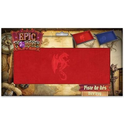 Rio Gang de Dobbelstenen Rode draak Leer en Fluweel 20 x 40 cm Rio Gang de Dobbelstenen Rode draak Leer en Fluweel 20 x 40 cm