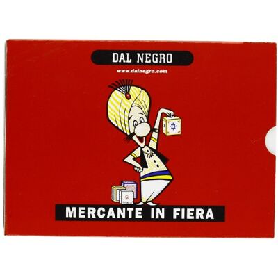 Dal Negro Dal 90004 beurshandelaar etui, rood, speelkaarten Dal Negro Dal 90004 beurshandelaar etui, rood, speelkaarten