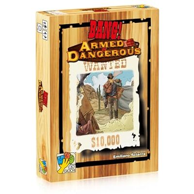 dV Giochi Armed & Dangerous DVG9109 bang uitbreiding Italiaanse editie, meerkleurig, vanaf 8 jaar dV Giochi Armed & Dangerous DVG9109 bang uitbreiding Italiaanse editie, meerkleurig, vanaf 8 jaar