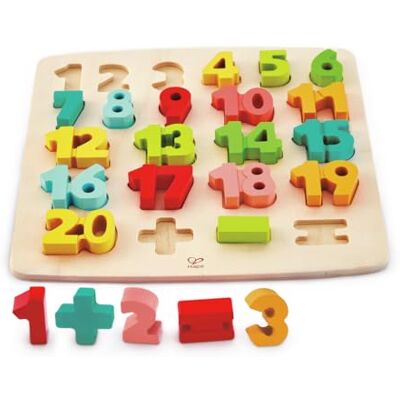 Hape Puzzel met cijfers en achtergronden (kinderpuzzel) Hape Puzzel met cijfers en achtergronden (kinderpuzzel)