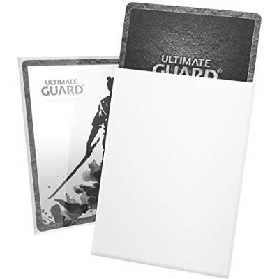 Ultimate Guard Deluxe witte magische zakjes (80 zakjes) Ultimate Guard Deluxe witte magische zakjes (80 zakjes)