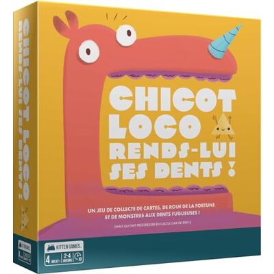 Asmodee Exploding Kittens Chicot Loco – gezelschapsspel – spel voor kinderen en familie – vanaf 4 jaar – 2 tot 4 spelers – 15 minuten – Franse versie Asmodee Exploding Kittens Chicot Loco – gezelschapsspel – spel voor kinderen en familie – vanaf 4 jaar – 2 tot 4 spelers – 15 minuten – Franse versie
