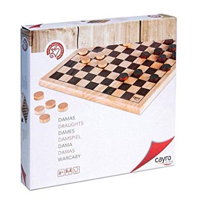 Cayro Dames 10x10 Traditioneel bordspel kinderspel gezelschapsspel (634) Cayro Dames 10x10 Traditioneel bordspel kinderspel gezelschapsspel (634)