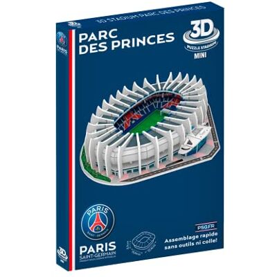 Megableu Mini Puzzel Stadion Parc des Princes 3D-voetbalteam Paris Saint Germain 52 stukjes om alleen, met familie of vrienden te monteren, vanaf 7 jaar, 678136, meerkleurig Megableu Mini Puzzel Stadion Parc des Princes 3D-voetbalteam Paris Saint Germain 52 stukjes om alleen, met familie of vrienden te monteren, vanaf 7 jaar, 678136, meerkleurig