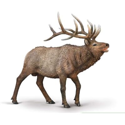 Collecta Wapiti (eland) realistische handbeschilderde dieren en figuren, wilde diermodellen, wilde dierencadeaus voor peuters en kinderen, vanaf 3 jaar Collecta Wapiti (eland) realistische handbeschilderde dieren en figuren, wilde diermodellen, wilde dierencadeaus voor peuters en kinderen, vanaf 3 jaar