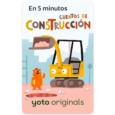 YOTO In 5 minuten: Bouwverhalen Spaanse audiokaart Kindersprookjes zonder schermen Ideaal om te spelen, te slapen of op reis Compatibel met speler en mini Leeftijd 4+ YOTO In 5 minuten: Bouwverhalen Spaanse audiokaart Kindersprookjes zonder schermen Ideaal om te spelen, te slapen of op reis Compatibel met speler en mini Leeftijd 4+