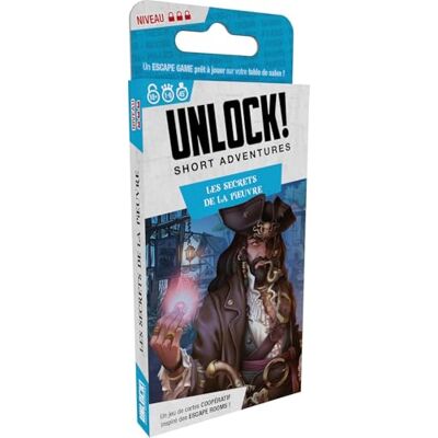 Asmodee Space Cowboys Unlock! Short Adventure: The Secrets of the Octopus Asmodee Space Cowboys Unlock! Short Adventure: The Secrets of the Octopus
