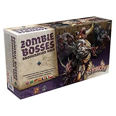 Asmodee UBIZBP19 Zombicide Black Plague Abomination Pack Asmodee UBIZBP19 Zombicide Black Plague Abomination Pack