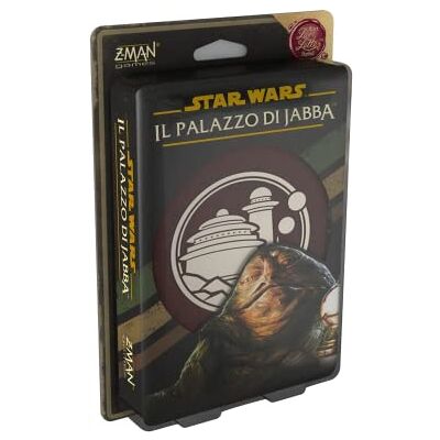 Asmodee , Star Wars Jabba Palace: Een Love Letter-spel, kaartspel, 2-6 spelers, 10+ jaar, editie in het Italiaans Asmodee , Star Wars Jabba Palace: Een Love Letter-spel, kaartspel, 2-6 spelers, 10+ jaar, editie in het Italiaans