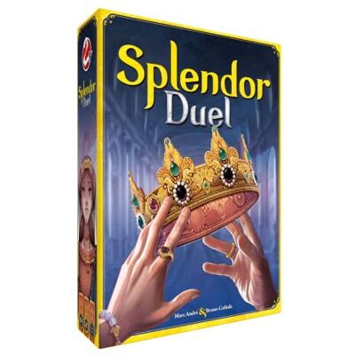 Asmodee Splendor Duel – tafelspel voor 2 spelers, 10+ jaar, editie in het Italiaans Asmodee Splendor Duel – tafelspel voor 2 spelers, 10+ jaar, editie in het Italiaans