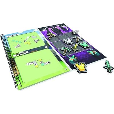 ThinkFun 76402 Minecraft Het magnetische reisspel. Perfect voor op reis en als cadeau! Een logisch spel niet alleen voor Minecraft fans: Logisches Deduktionsspel ThinkFun 76402 Minecraft Het magnetische reisspel. Perfect voor op reis en als cadeau! Een logisch spel niet alleen voor Minecraft fans: Logisches Deduktionsspel