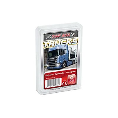 ASS Altenburger 22571283 Top Trucks, kaartspel Trump en Quartet ASS Altenburger 22571283 Top Trucks, kaartspel Trump en Quartet