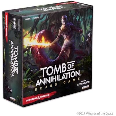WizKids Wiz Kids D&D Tomb of Annihilation gezelschapsspel vanaf 14 jaar, 1-5 spelers, speeltijd van 60 minuten WizKids Wiz Kids D&D Tomb of Annihilation gezelschapsspel vanaf 14 jaar, 1-5 spelers, speeltijd van 60 minuten