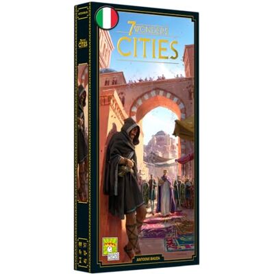 Asmodee 7 Wonders esp: Steden Nuova Edizione Italiaanse versie Asmodee 7 Wonders esp: Steden Nuova Edizione Italiaanse versie