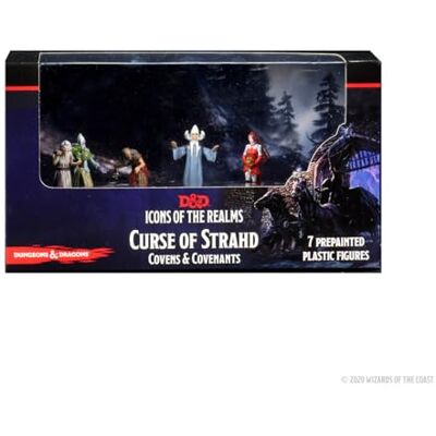 WizKids D&D Icons of The Realms: Curse of Strahd Covens & Covenants Premium Set WizKids D&D Icons of The Realms: Curse of Strahd Covens & Covenants Premium Set