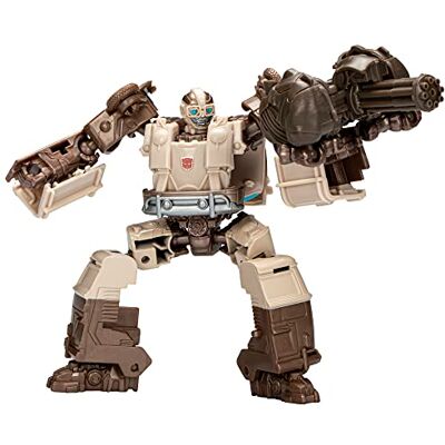Transformers : Rise of the Beasts, Beast Alliance Beast Weaponizers Wheeljack, vanaf 6 jaar, schaal 12,5 cm, 2 stuks Transformers : Rise of the Beasts, Beast Alliance Beast Weaponizers Wheeljack, vanaf 6 jaar, schaal 12,5 cm, 2 stuks