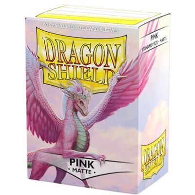 Dragon AT-11012 Shield 11012 Standaard kaarthoes mat roze Dragon AT-11012 Shield 11012 Standaard kaarthoes mat roze