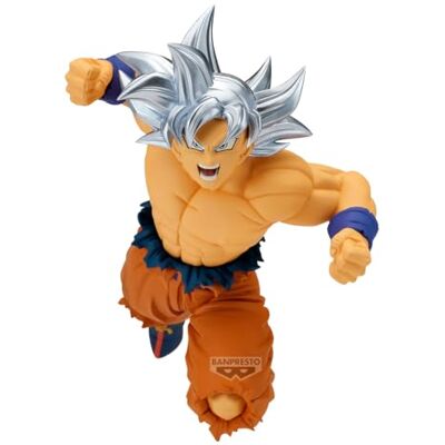 Banpresto Goku Ultra Instinct (Vs Jiren) Dragon Ball Super Match Makers actiefiguur, 13 cm, PZ71021P, meerkleurig, verzamelfiguur, ideaal voor anime-fans Banpresto Goku Ultra Instinct (Vs Jiren) Dragon Ball Super Match Makers actiefiguur, 13 cm, PZ71021P, meerkleurig, verzamelfiguur, ideaal voor anime-fans