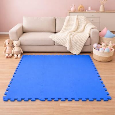 LittleTom 9 dikke vloermatten baby en kind vanaf 0 maanden, 30 x 30 cm, vierkante puzzeltegels van EVA-schuim LittleTom 9 dikke vloermatten baby en kind vanaf 0 maanden, 30 x 30 cm, vierkante puzzeltegels van EVA-schuim