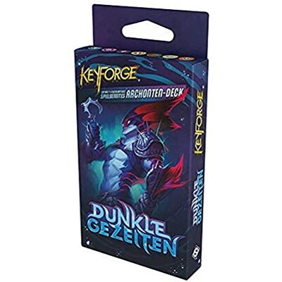 Fantasy Flight Games Asmodee Keyforge: Marées sombres pont, extension, jeu de cartes, construction de couverture, allemand Fantasy Flight Games Asmodee Keyforge: Marées sombres pont, extension, jeu de cartes, construction de couverture, allemand