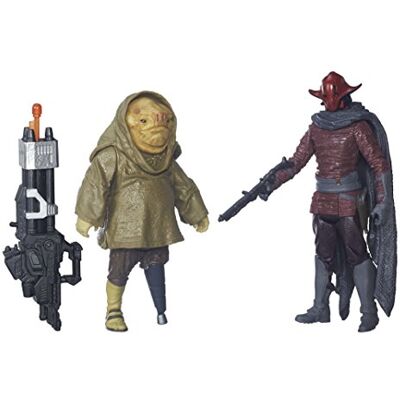 Star Wars Set van 2 Quiggold The Force Awakens Sidon Ithano en First Master Quiggold 9,5 cm Star Wars Set van 2 Quiggold The Force Awakens Sidon Ithano en First Master Quiggold 9,5 cm