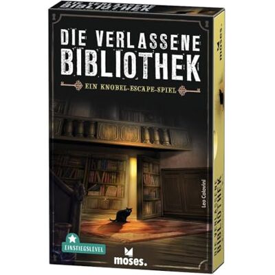 moses De verlassene Bibliothek (spel): een escape-spel moses De verlassene Bibliothek (spel): een escape-spel