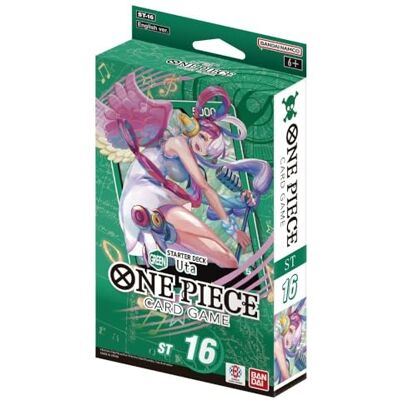 BANDAI One Piece Card Game: Green Uta ST16 Starter Deck EN BANDAI One Piece Card Game: Green Uta ST16 Starter Deck EN