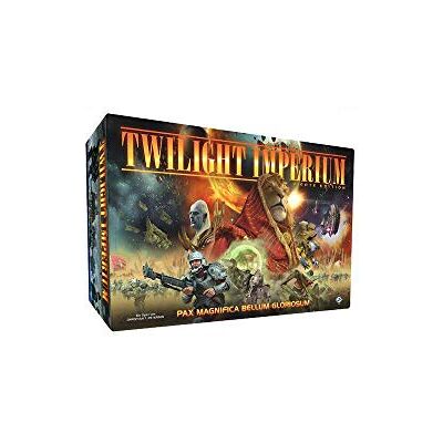 Fantasy Flight Games Twilight Imperium (Fourth Edition) Volwassenen en Sci-fi strategiespel rond galactische dominantie voor 3-6 spelers, 240 tot 480 minuten Fantasy Flight Games Twilight Imperium (Fourth Edition) Volwassenen en Sci-fi strategiespel rond galactische dominantie voor 3-6 spelers, 240 tot 480 minuten