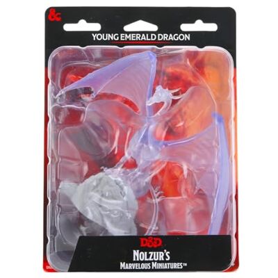 WizKids De prachtige miniaturen van D&D Nolzur: jonge smaragdgroene draak WizKids De prachtige miniaturen van D&D Nolzur: jonge smaragdgroene draak