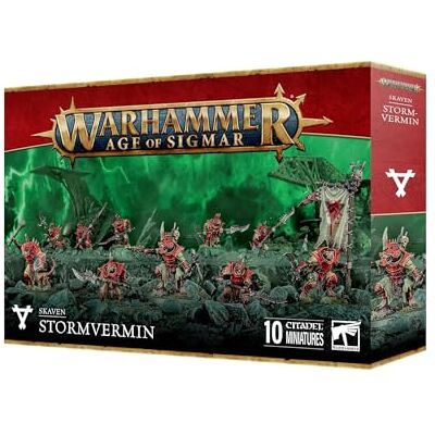 Games Workshop Warhammer Age of Sigmar Skaven: Stormvermin Games Workshop Warhammer Age of Sigmar Skaven: Stormvermin