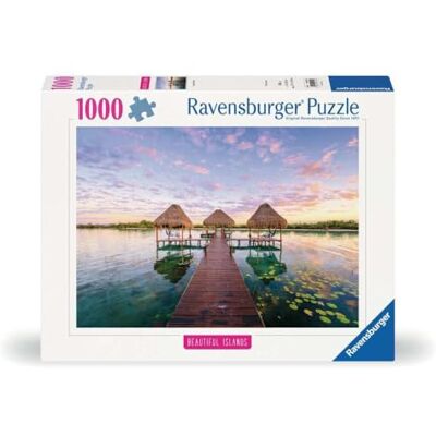 Ravensburger 12000155 Puzzel Mooie eilanden, paradijs uitzicht 1000 stukjes puzzel voor volwassenen en kinderen vanaf 14 jaar, puzzel met landschap en natuur Ravensburger 12000155 Puzzel Mooie eilanden, paradijs uitzicht 1000 stukjes puzzel voor volwassenen en kinderen vanaf 14 jaar, puzzel met landschap en natuur