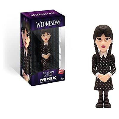 MINIX COLLECTIBLE FIGURINES – woensdag Addams – #113 – verzamelfiguur 12 cm MINIX COLLECTIBLE FIGURINES – woensdag Addams – #113 – verzamelfiguur 12 cm
