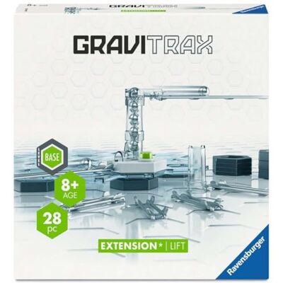 Ravensburger GraviTrax 27-delige lift uitbreidingsset Kogelbaan Creatief bouwspel Bouwbaan Vanaf 8 jaar Franse versie 22419 Ravensburger GraviTrax 27-delige lift uitbreidingsset Kogelbaan Creatief bouwspel Bouwbaan Vanaf 8 jaar Franse versie 22419