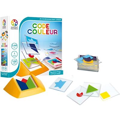 SmartGames Smart Games SG 090 fr – reflectiespel – tangram in 3D – kleurcode SmartGames Smart Games SG 090 fr – reflectiespel – tangram in 3D – kleurcode