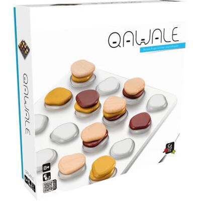 Gigamic QAWALE Klassiek spel van hout, voor 2 spelers, 8+ jaar Gigamic QAWALE Klassiek spel van hout, voor 2 spelers, 8+ jaar