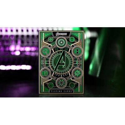 Theory11 Murphy's Magic Supplies, Inc. Avengers-speelkaarten: groene editie van Theory11 Murphy's Magic Supplies, Inc. Avengers-speelkaarten: groene editie van