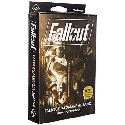 Fantasy Flight Games , Fallout Atomare Alliance Extension expertspel, strategiespel, 1-4 spelers vanaf 14 jaar + 150 minuten, Duits 2. uitbreiding Fantasy Flight Games , Fallout Atomare Alliance Extension expertspel, strategiespel, 1-4 spelers vanaf 14 jaar + 150 minuten, Duits 2. uitbreiding
