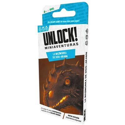 Space Cowboys Unlock! Miniaventures De Dungeon van Doo-Arann – kaartspel in het Frans Space Cowboys Unlock! Miniaventures De Dungeon van Doo-Arann – kaartspel in het Frans