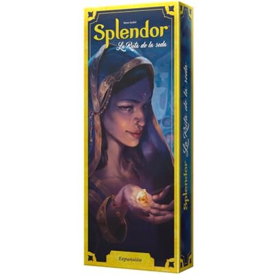 Space Cowboys Asmodee Splendor, De zijderoute, uitbreiding strategisch familiespel, vanaf 10 jaar, 2-4 spelers, 30 minuten per spel, Spaans Space Cowboys Asmodee Splendor, De zijderoute, uitbreiding strategisch familiespel, vanaf 10 jaar, 2-4 spelers, 30 minuten per spel, Spaans