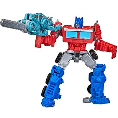 Transformers : Rise of the Beasts, Beast Alliance Beast Weaponizers met Optimus Prime, vanaf 6 jaar, schaal 12,5 cm, 2 stuks Transformers : Rise of the Beasts, Beast Alliance Beast Weaponizers met Optimus Prime, vanaf 6 jaar, schaal 12,5 cm, 2 stuks