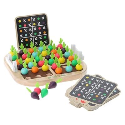 Vilac Sudoku van groenten Oogstdag Educatief spel Logica leren 3 moeilijkheidsniveaus Uniek design voor kinderen vanaf 5 jaar Vilac Sudoku van groenten Oogstdag Educatief spel Logica leren 3 moeilijkheidsniveaus Uniek design voor kinderen vanaf 5 jaar