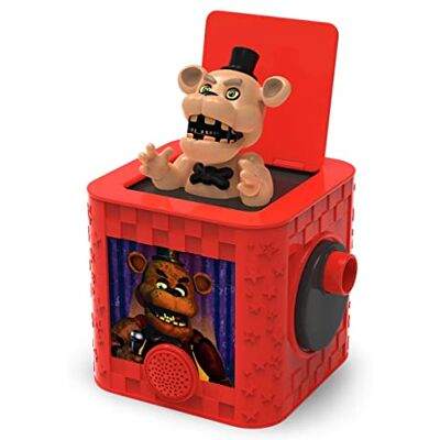 Funko Games Five Nights at Freddy's (FNAF) angstspel in de doos vanaf 8 jaar 2-8 spelers geluidseffecten en pop-up actie Familiespel, kinderspellen, horrorspel Beware Funko Games Five Nights at Freddy's (FNAF) angstspel in de doos vanaf 8 jaar 2-8 spelers geluidseffecten en pop-up actie Familiespel, kinderspellen, horrorspel Beware