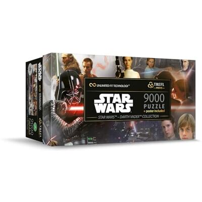 Trefl Prime UFT Puzzel: Star Wars, Darth Vader Collection 9000 stukjes, grote puzzel, dikste karton, biologisch, eco, vrije tijd voor volwassenen en kinderen vanaf 12 jaar Trefl Prime UFT Puzzel: Star Wars, Darth Vader Collection 9000 stukjes, grote puzzel, dikste karton, biologisch, eco, vrije tijd voor volwassenen en kinderen vanaf 12 jaar