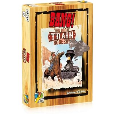 dV Giochi Asmodee Bang Uitbreiding: The Great Train Robbery FR versie Bordspellen Kaartspellen vanaf 8 jaar 4-7 spelers dV Giochi Asmodee Bang Uitbreiding: The Great Train Robbery FR versie Bordspellen Kaartspellen vanaf 8 jaar 4-7 spelers