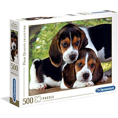 Clementoni 30289.5 Puzzle Collection 500 Pièces Chiots Clementoni 30289.5 Puzzle Collection 500 Pièces Chiots