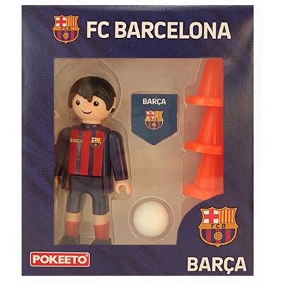 MINIX PokEETO EF16409 FC Barcelona spelerfiguur om te verzamelen, 8 cm voor tentoonstelling, cadeau-idee voor kinderen en volwassenen MINIX PokEETO EF16409 FC Barcelona spelerfiguur om te verzamelen, 8 cm voor tentoonstelling, cadeau-idee voor kinderen en volwassenen